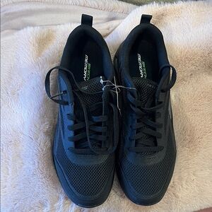 Skechers Men's Black Athletic Sneakers